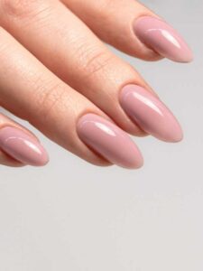 Nude-Nails-with-Pearl-Accents