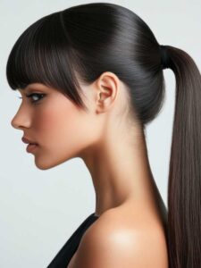 High Sleek Ponytail