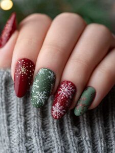 Almond Shape Almond Shape Valentine Nails