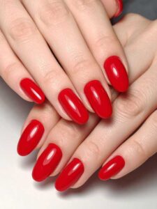 Classic-Ruby-Red-Nail-Designs