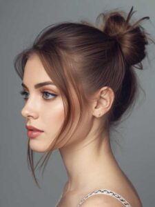 Half-Up-Top-Knot-Hairstyles