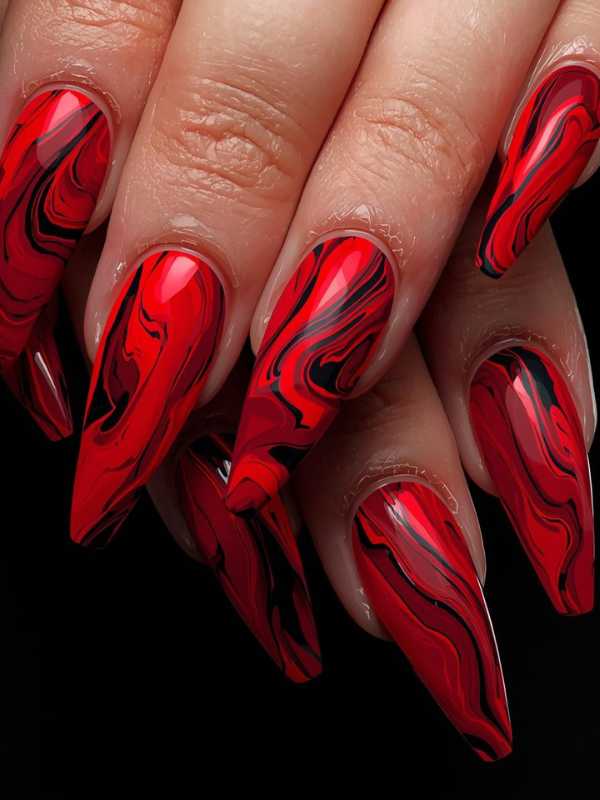 Red-Aura-Nail-Design