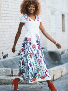 A-Line Skirt + Knit Top Soft Girl Outfits