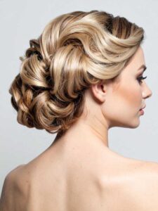 Curly-Updo-hair