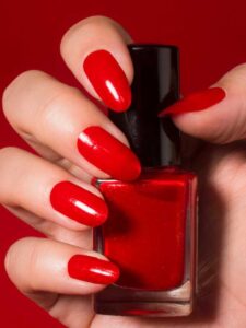 Velvet-Red-Nail-Designs