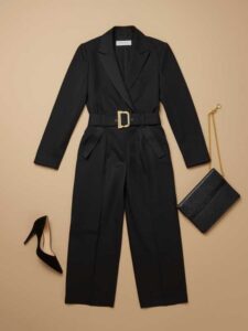Tailored Jumpsuit Statement Belt