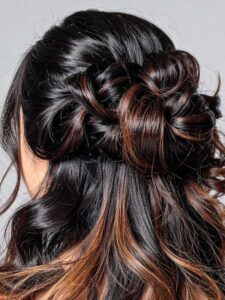 Half-Up-Half-Down-Curls