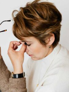 Side-Parted-Crop Low Maintenance Hairstyles