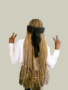 braided headband hair style