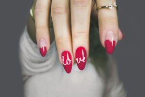 Red-White-Foil-Accent-Design