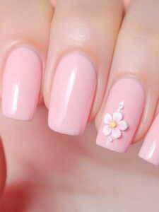 Baby Pink Nail